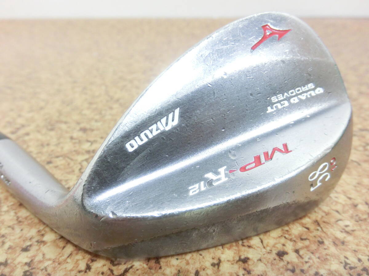 ♪MIZUNO ミズノ MP-R12 OUAD CUT GRAIN FLOW FORGED ウェッジ 58° 10 スチールシャフト Dynamic Gold FLEX-S200 中古品♪F3035拍卖