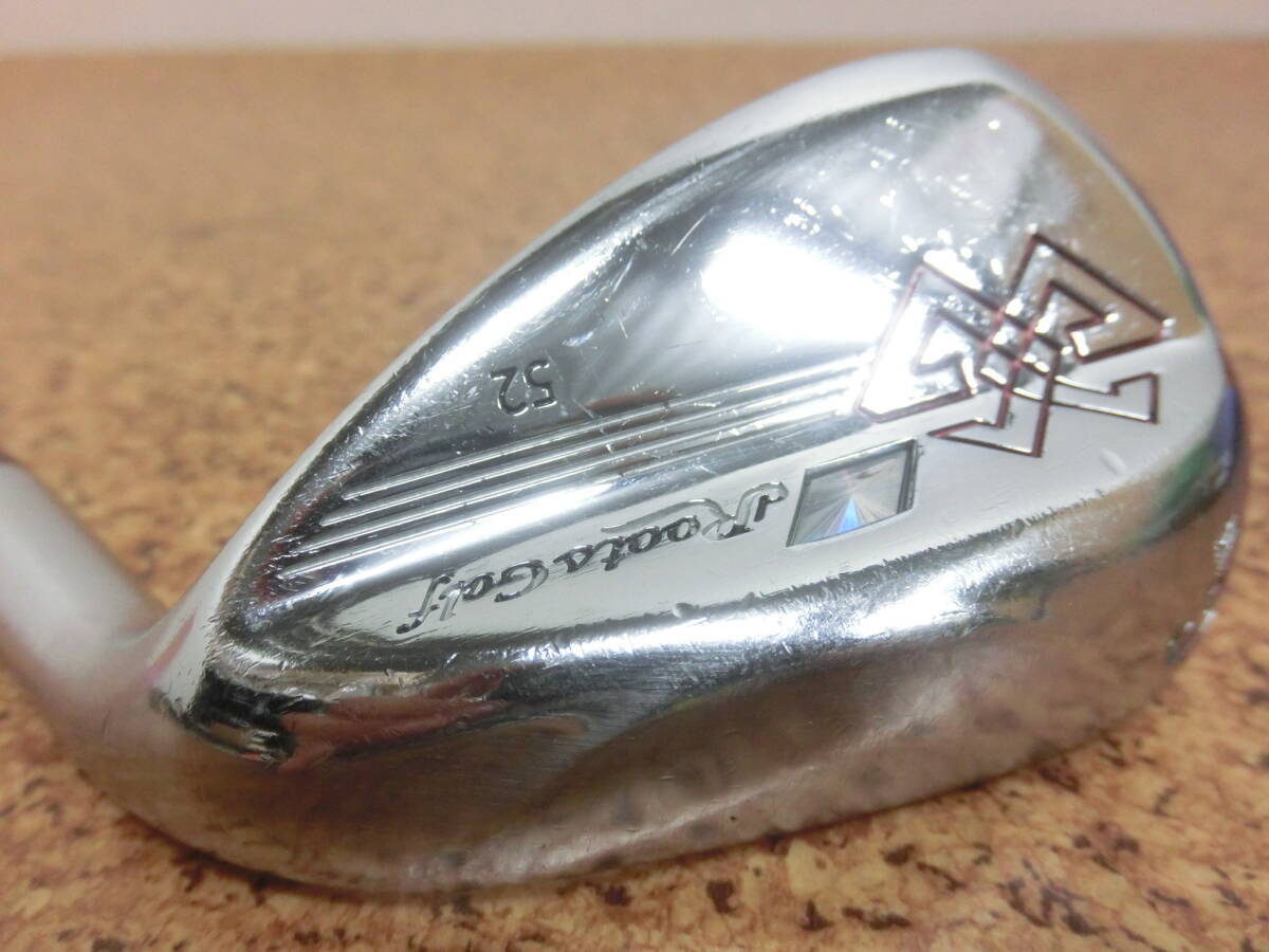 ♪Roots Golf ルーツゴルフ ROOTS G WEDGE ウェッジ GW 52° 純正カーボンシャフト AerMet G FLEX-R 中古品♪F3043拍卖