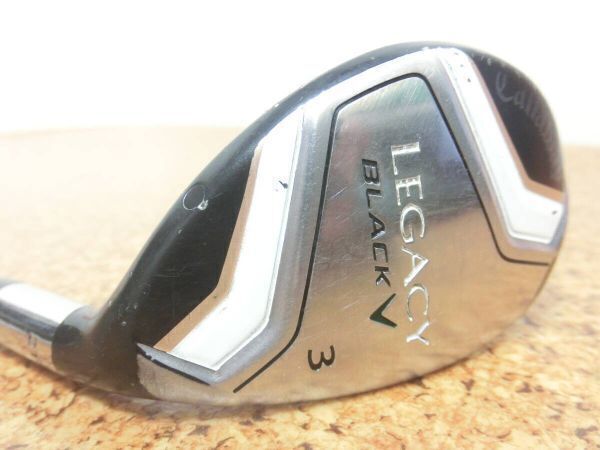 ♪Callaway キャロウェイ LEGACY BLACK 2011 レガシー ユーティリティ 3番 21° スチールシャフト Dynamic Gold FLEX-? 中古品♪C0291拍卖