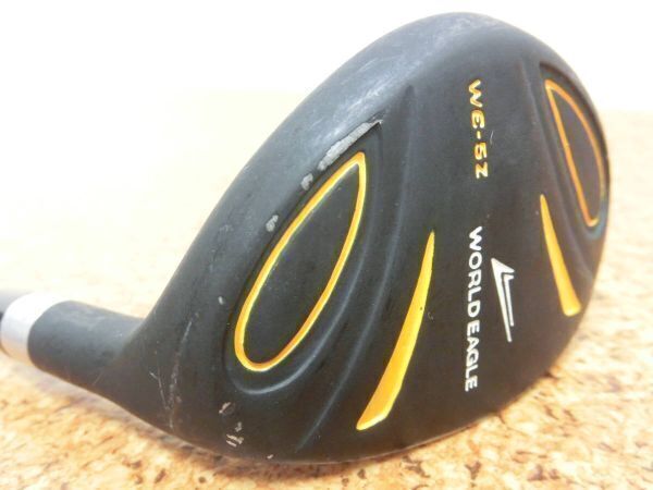 ♪WORLD EAGLE ワールドイーグル WE-5Z ユーティリティ UT 21° 純正スチールシャフト FLEX-S 中古品♪C0233拍卖