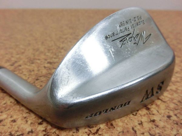 希少♪DUNLOP ダンロップ Wizard Superior Performance PSⅡ ウィザード ウェッジ SW 56° スチールシャフト FLEX-? 中古品♪F2168拍卖