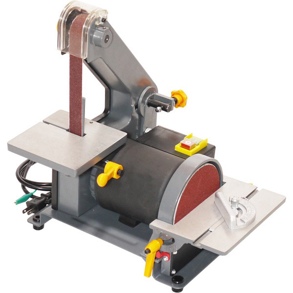 ベルトサンダー 縦型 ベルトディスクサンダー 卓上研磨機 10074拍卖