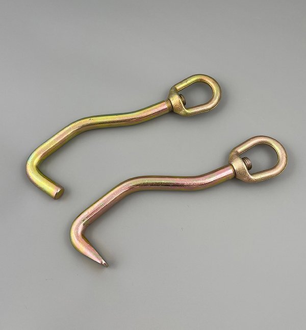 L型フック 先端(平・丸) 2本セット 鈑金 フレーム修正 ボディープーラー 4904拍卖