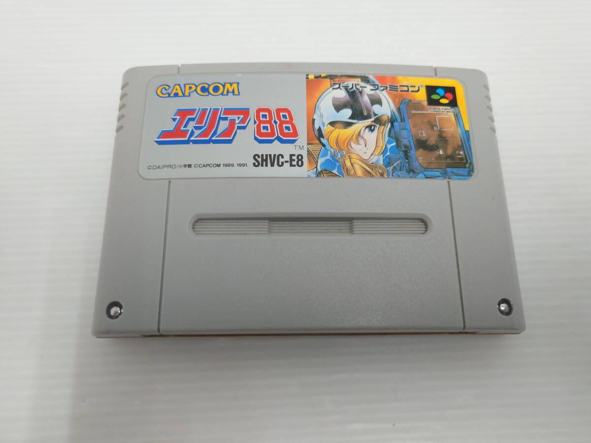 ga19)SFC エリア88 AREA88 スーパーファミコン スーファミ ソフトのみ 中古品拍卖
