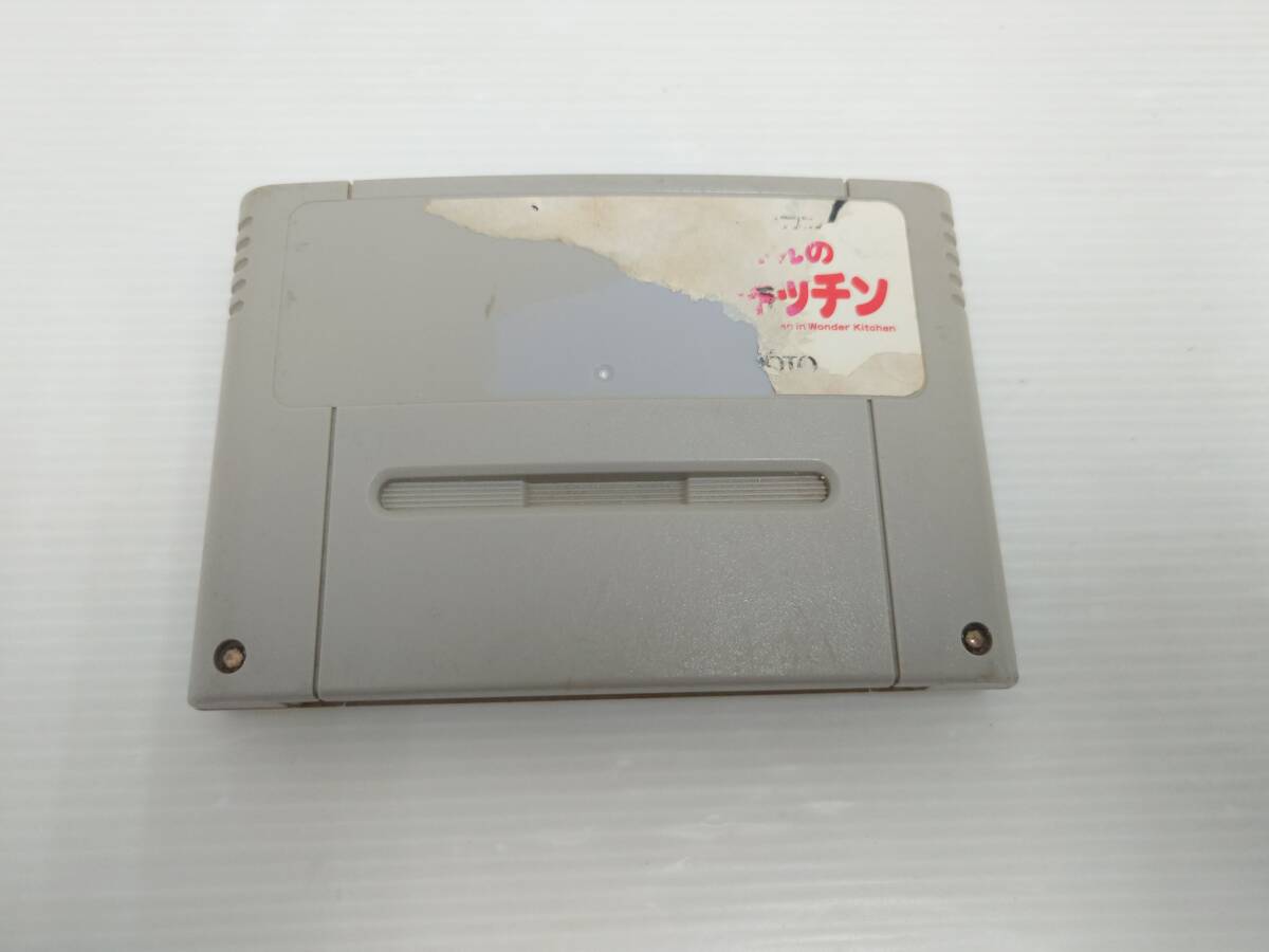 ga19)SFC スーパーファミコン スーファミ もと子ちゃんのワンダーキッチン ソフトのみ拍卖