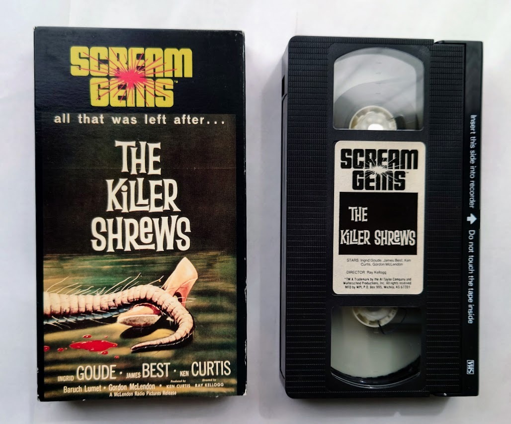 中古ビデオテープ the killer shrews (輸入品 字幕はありません)拍卖