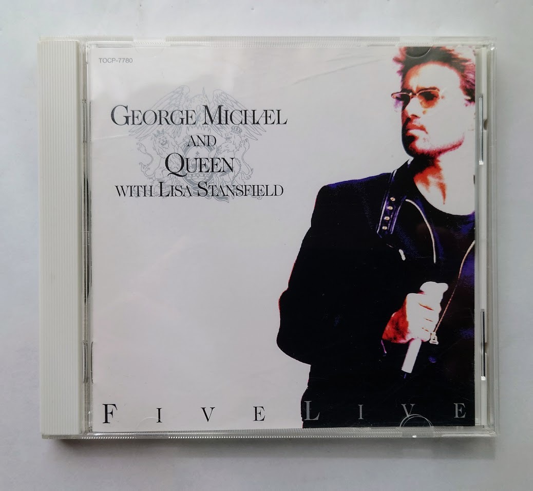 中古CD ジョージ・マイケル&クイーン / ファイヴ・ライヴ (日本盤) TOCP-7780 george michael queen five live lisa stansfield拍卖