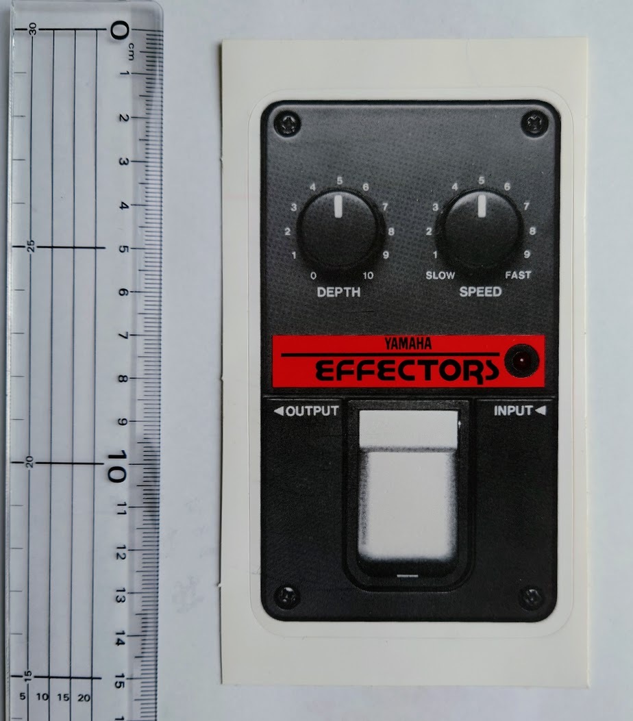ステッカー YAMAHA EFFECTORS シール拍卖