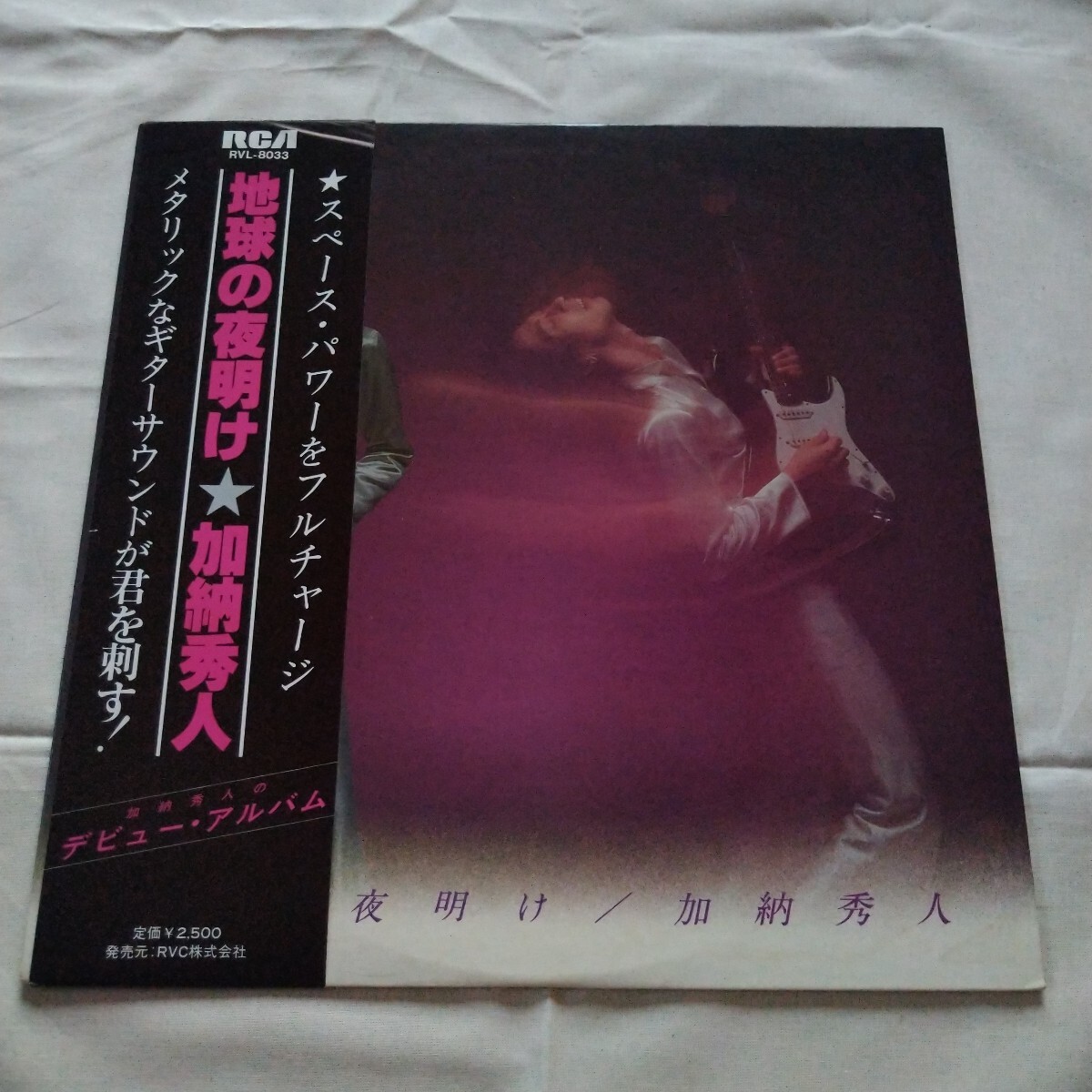 加納秀人/地球の夜明け(LP)外道,村八分,サンハウス拍卖