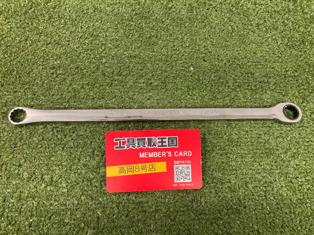 【中古品】【0926】スナップオン コンビネーション ラチェッティングボックス レンチ XDLRM13A ITTS7OF7Q47K拍卖