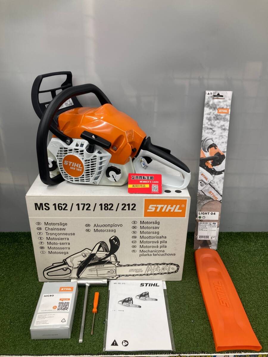 【未使用品】【0926】★スチール エンジンチェーンソー MS182 ITLDXTFI1K7K拍卖