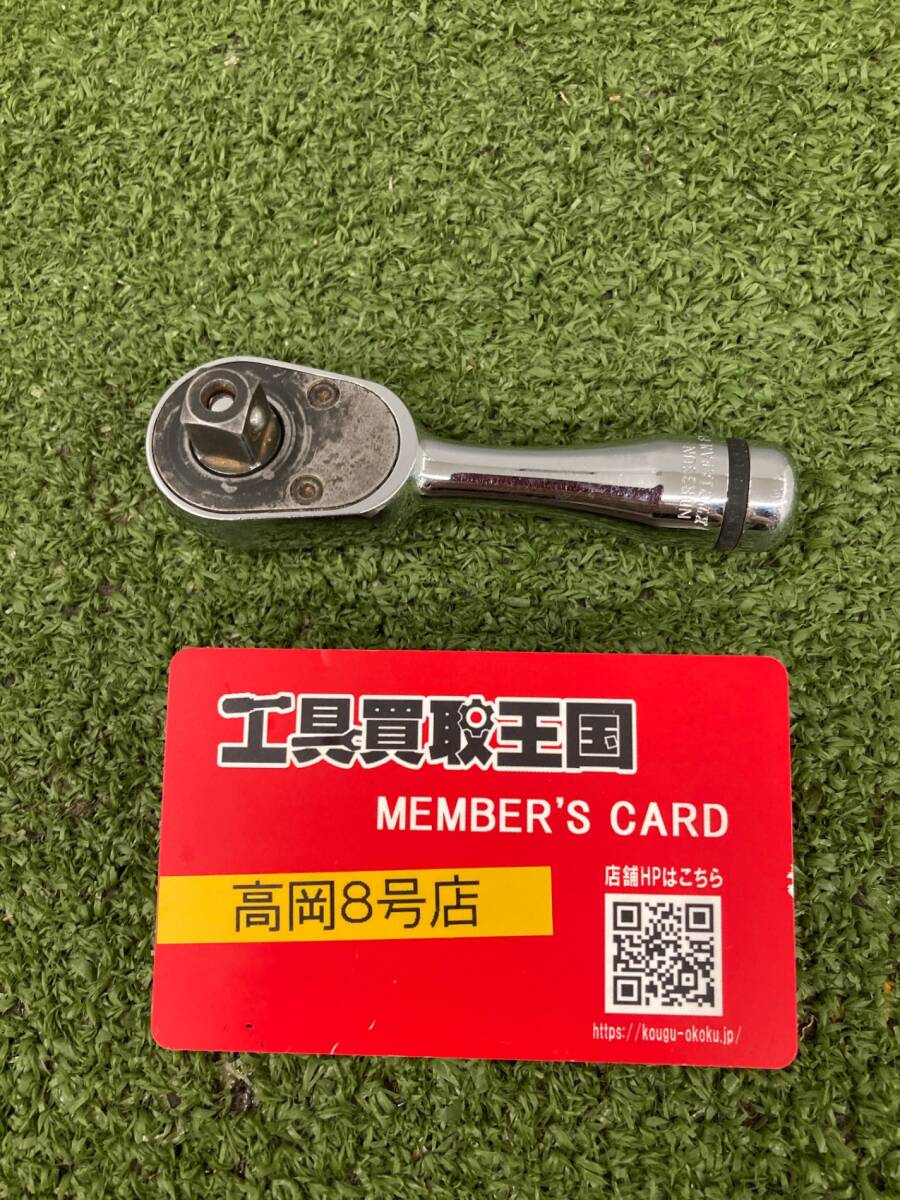 【中古品】【0926】nepros 9.5sq ショートラチェットハンドル NBR3SUN IT0MUGE7TKVK拍卖