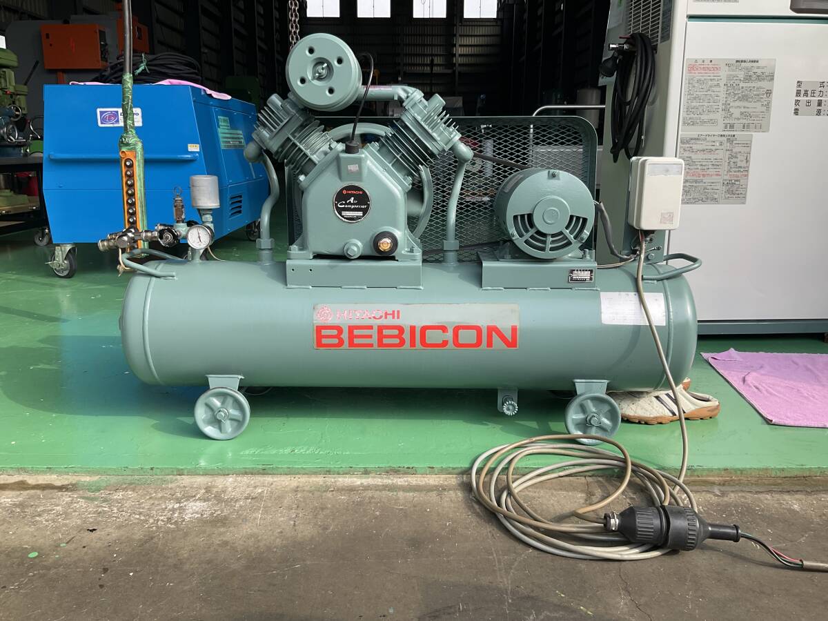 日立エアコンプレッサー 2.2kw 2.2P-9.5V5 NoVD342141 200V 50Hz拍卖