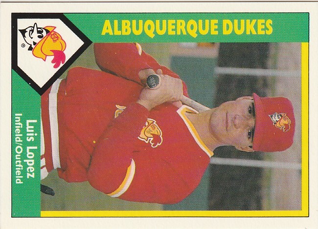 来日外国人 広島 ロペス 1990 Albuquerque Dukes CMC 21拍卖