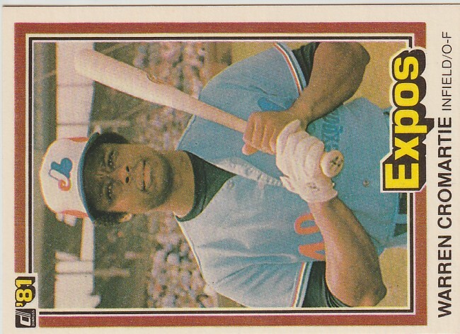 来日外国人 巨人 クロマティ 1981 Donruss 332拍卖
