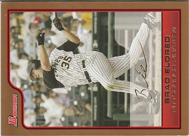 来日外国人 広島 エルドレッド 2006 Bowman 169 Gold ご注意拍卖