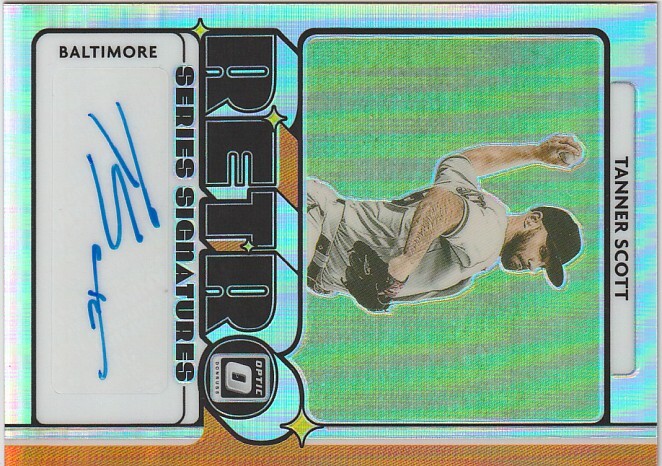 現ドジャース Tanner Scott 2021 Donruss Optic RET 直筆サイン拍卖