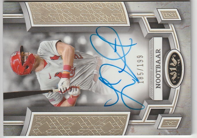 WBC日本代表 ヌートバー Lars Nootbaar 2024 Topps 直筆サイン拍卖