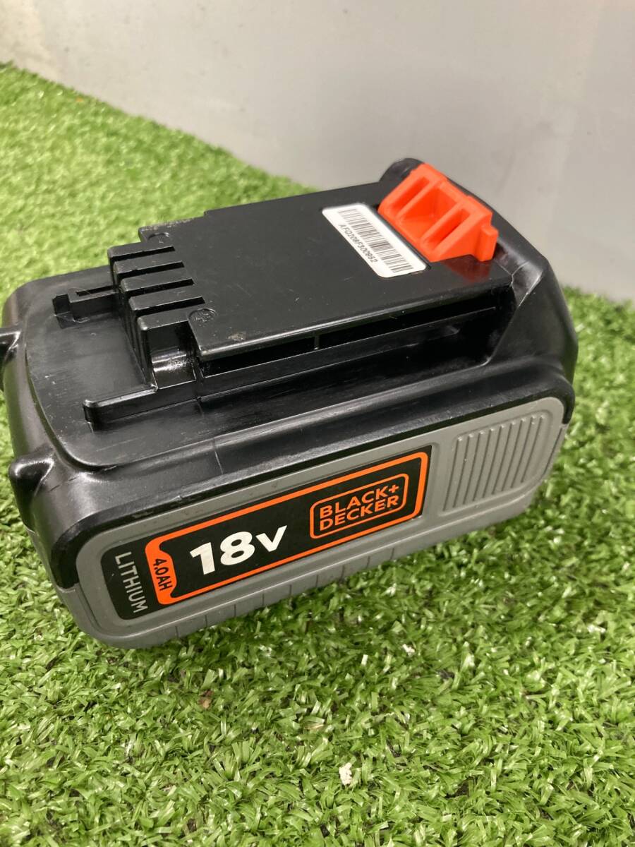 【中古品】★ブラックアンドデッカー リチウムイオンバッテリー 18V 4.0Ah BL4018 ITOK2HIZQPYL拍卖