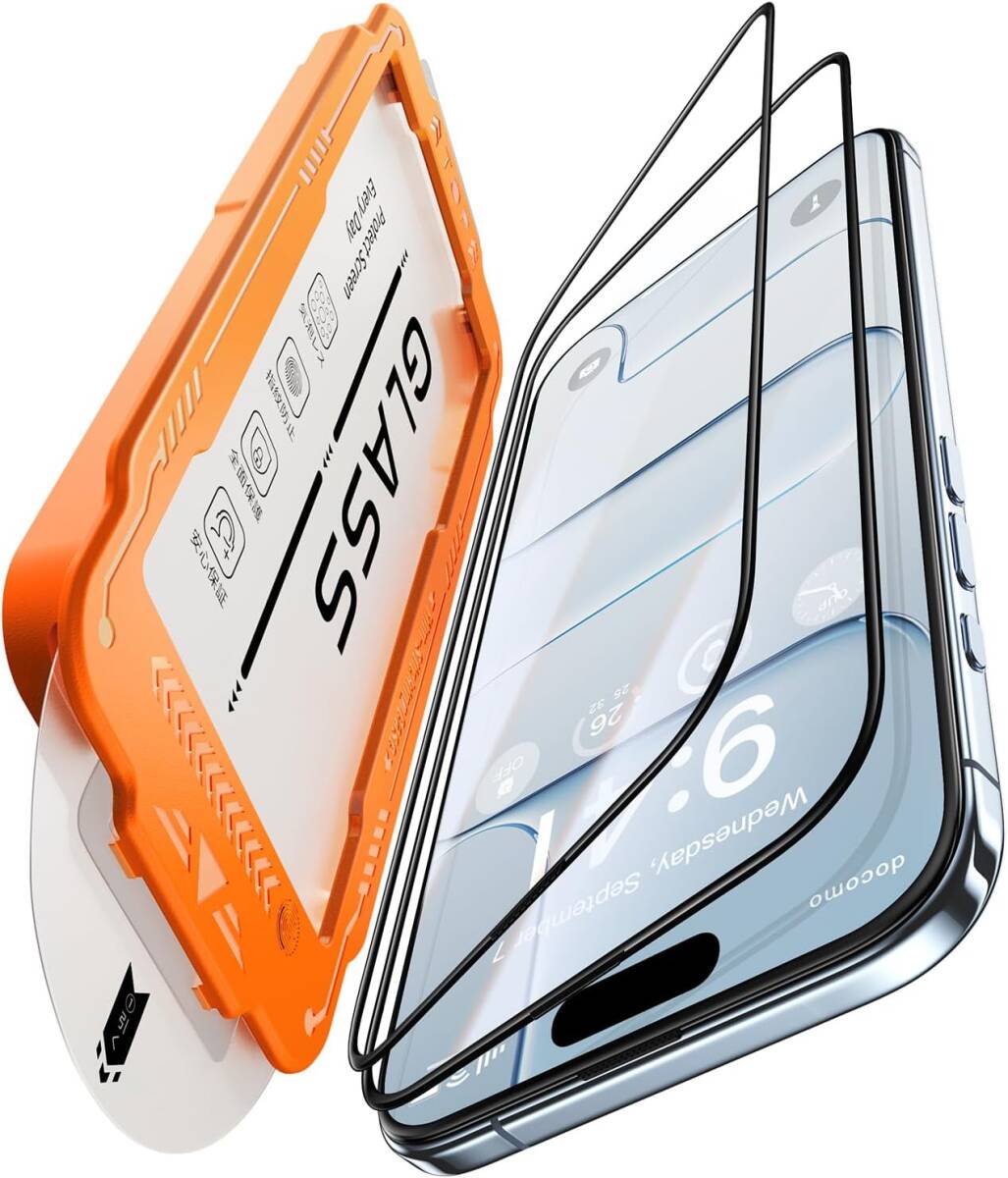 iPhone 17 air用6.5インチ ガラスフィルム 2枚セット いphone air 保護フィルム拍卖