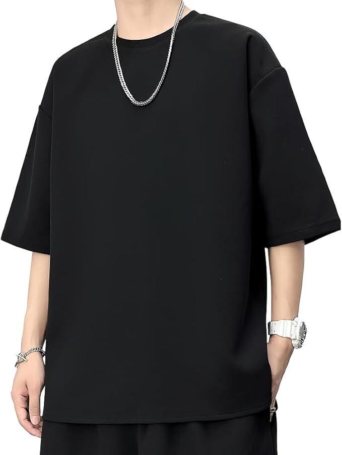 tシャツ メンズ 半袖 夏服 2XL拍卖