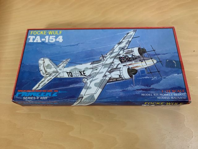 1/72 パイオニア2 フォッケウルフ TA-154 画像現状渡し デカール変色 ランナー外れあり トルコ PIONEER2 拍卖