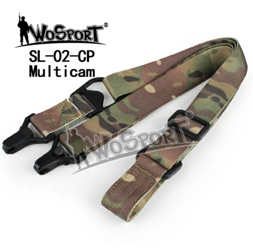 WoSporT Magpul MS3スタイル 1/2ポイントスリング MC拍卖