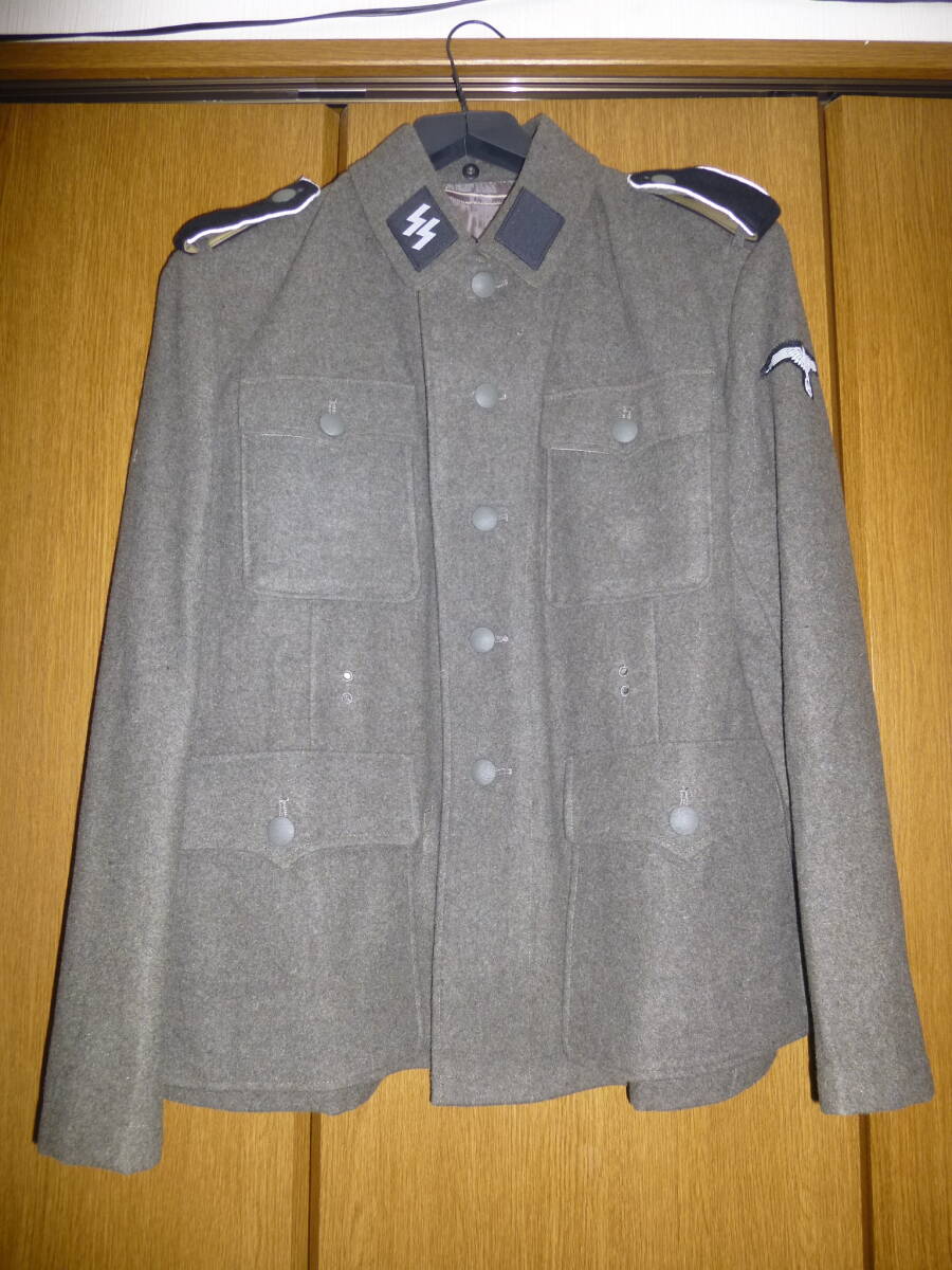 ドイツ軍 武装SS 武装親衛隊 M42 野戦服 L相当 美品拍卖
