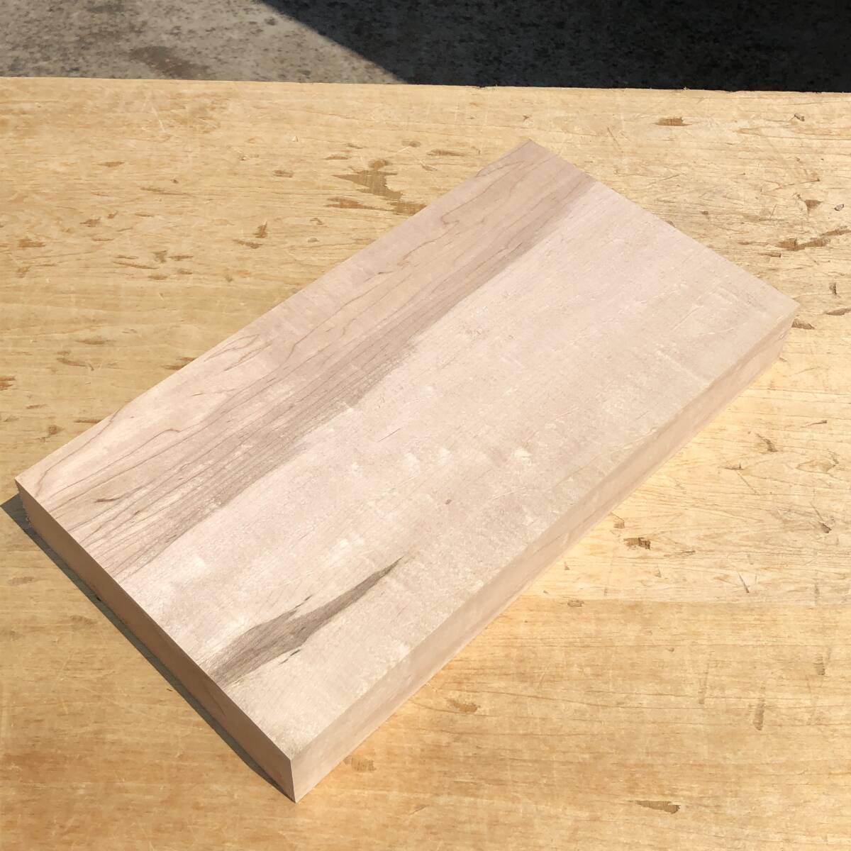 送料無料!楓【A174H】344×184×43mm カエデ 木工 クラフト DIY 天然木 自然素材 材木 木材 乾燥材 無垢材《銘木すずめや》拍卖