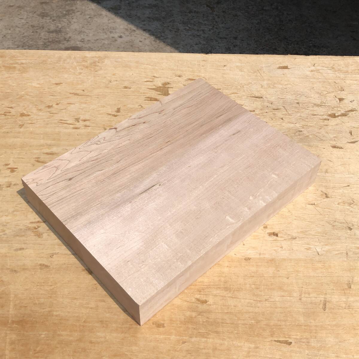 送料無料!楓【A176H】283×211×43mm カエデ 木工 クラフト DIY 天然木 自然素材 材木 木材 乾燥材 無垢材《銘木すずめや》拍卖