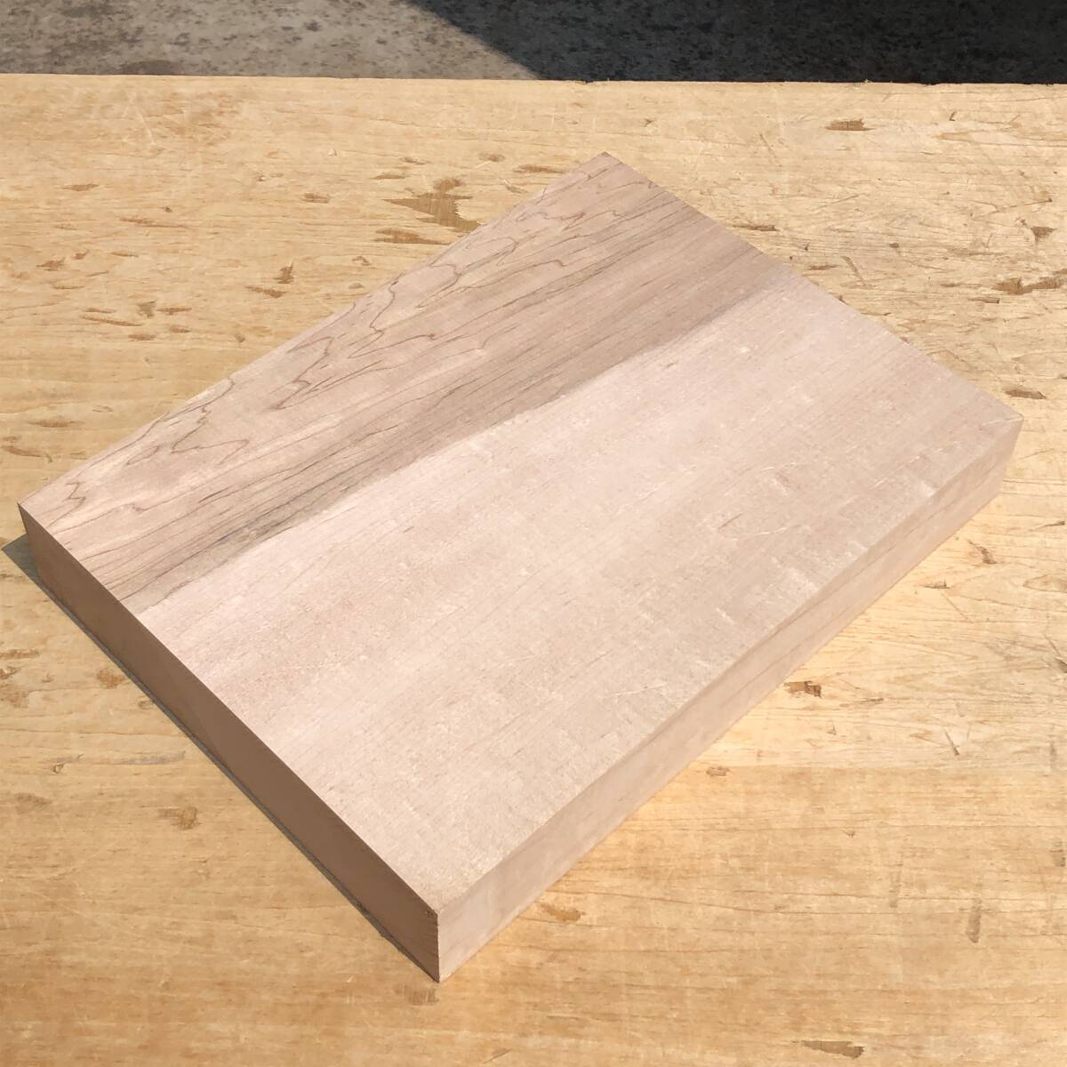 送料無料!楓【A177H】284×211×43mm カエデ 木工 クラフト DIY 天然木 自然素材 材木 木材 乾燥材 無垢材《銘木すずめや》拍卖