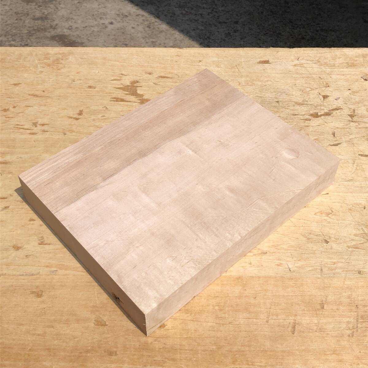 送料無料!楓【A178H】277×215×44mm カエデ 木工 クラフト DIY 天然木 自然素材 材木 木材 乾燥材 無垢材《銘木すずめや》拍卖