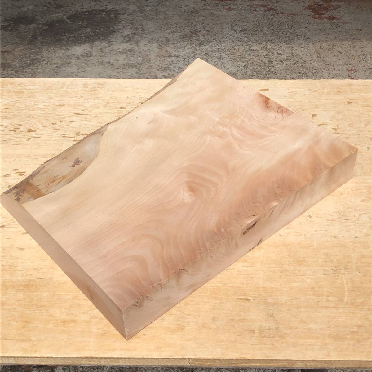 送料無料!水目桜【A222B】408×302~371×53mm ミズメザクラ クラフト 木工 DIY 天然木 自然素材 木材 乾燥材 無垢材《銘木すずめや》拍卖