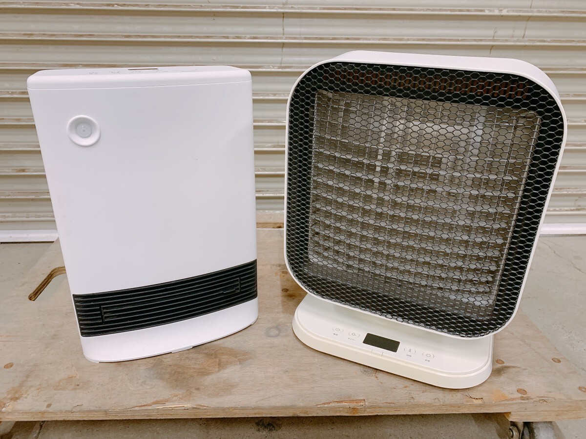 中古 暖房器具 2個まとめて ユアサ セラミックファンヒーター 2023年製 TOHO ビームヒーター BH-600 暖房機器 暖房器具 0910か1 I11 140拍卖