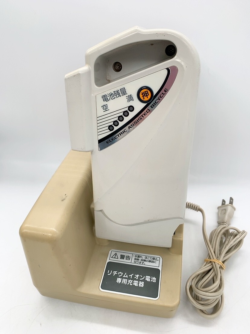 中古 Panasonic パナソニック リチウムバッテリー NKY274B02 3.1Ah 充電器 NKJ033B 電動自転車 予備 電池 スペア 茨城県 0909や2 C1 80拍卖