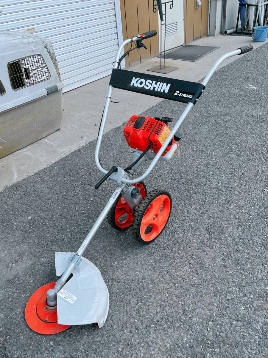 中古 KOSHIN 工進 草刈り機 EBC-26C ※刈刃欠品 手押し式エンジン草刈機 刈払機 農機具 園芸 農業 引取歓迎 茨城県 0928あら1 O 240拍卖