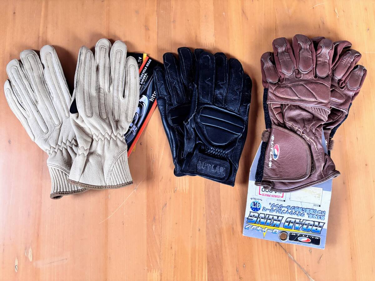 レディ-スSサイズ レザ―グロ-ブ 3着セット拍卖
