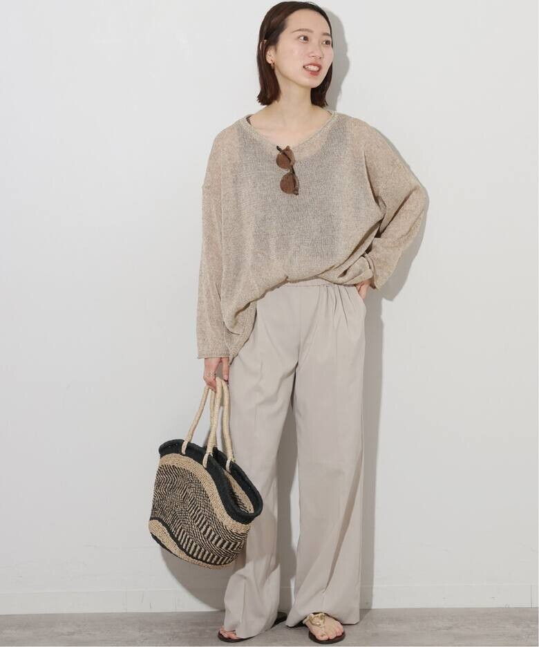 25SS ジャーナルスタンダード トロギャザータックパンツ グレーC 36サイズ 新品拍卖