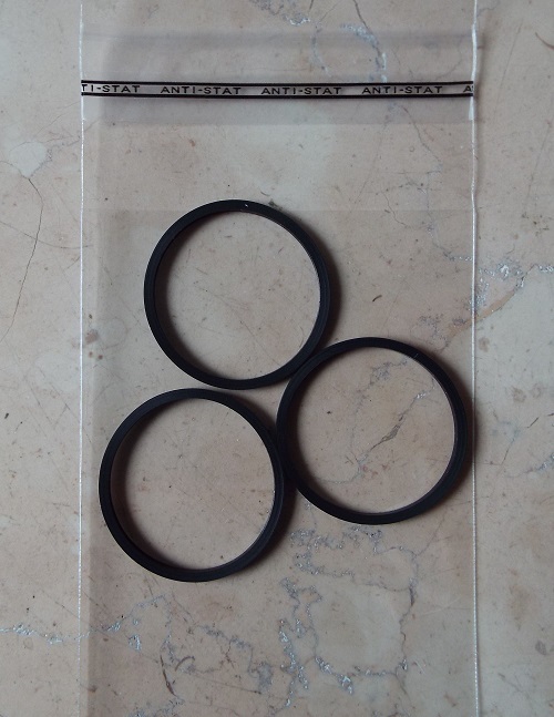 ■ 修理補修パーツ ■ 3本組 ゴムベルト (Φ22×1.2角) ■ 送料無料拍卖