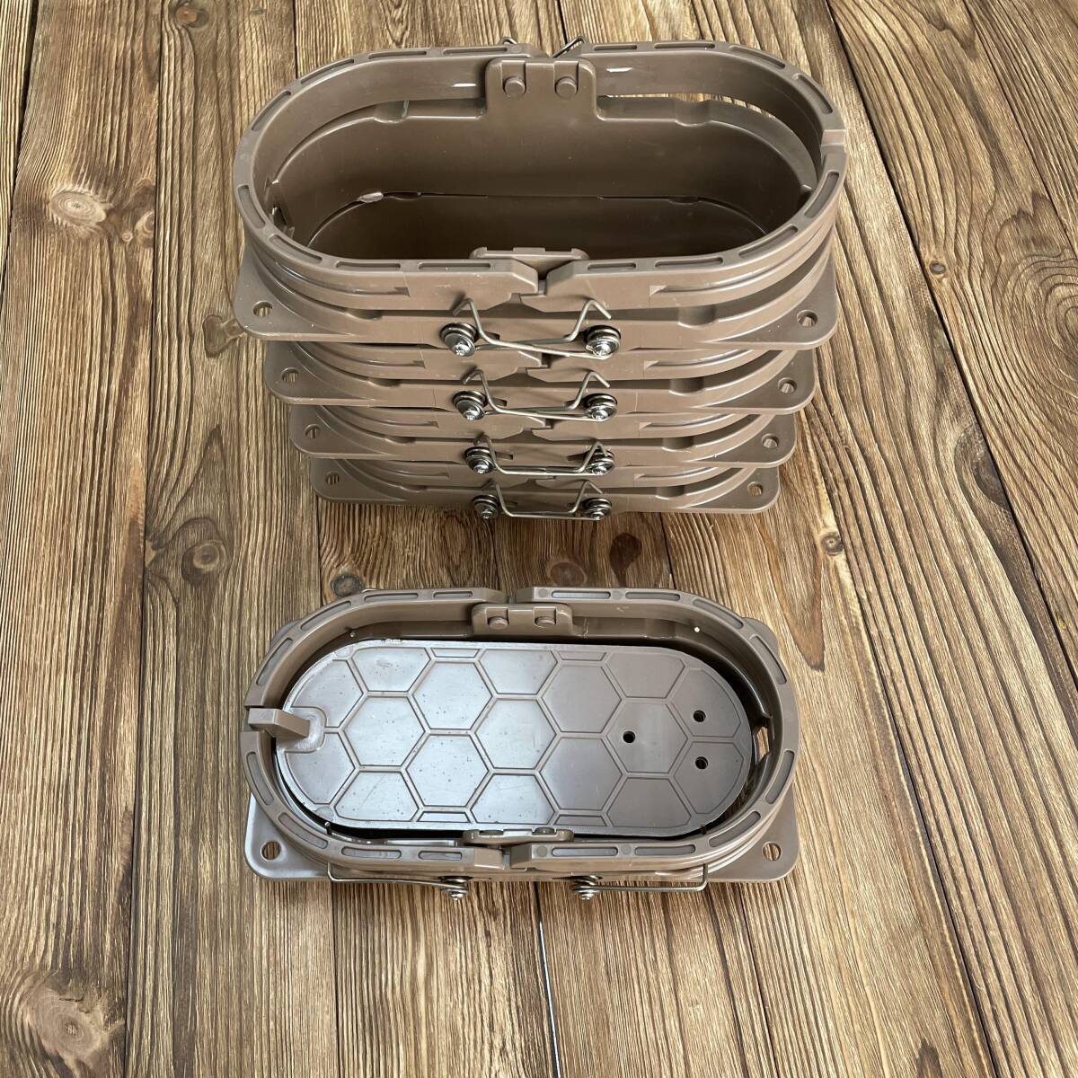 くくり罠踏板12cm 新3代目 11.5cm×22.5cm 5個セット拍卖