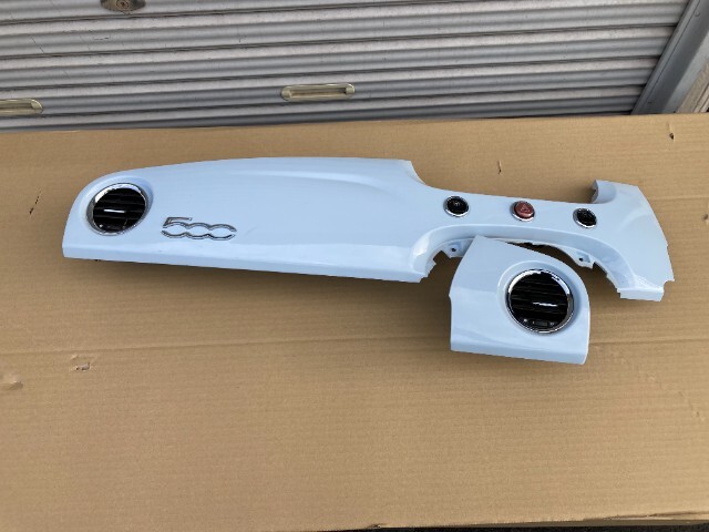 250805 フィアット 500 ABA-31212 平成23年 ダッシュボードパネル インテリアパネル 水色拍卖