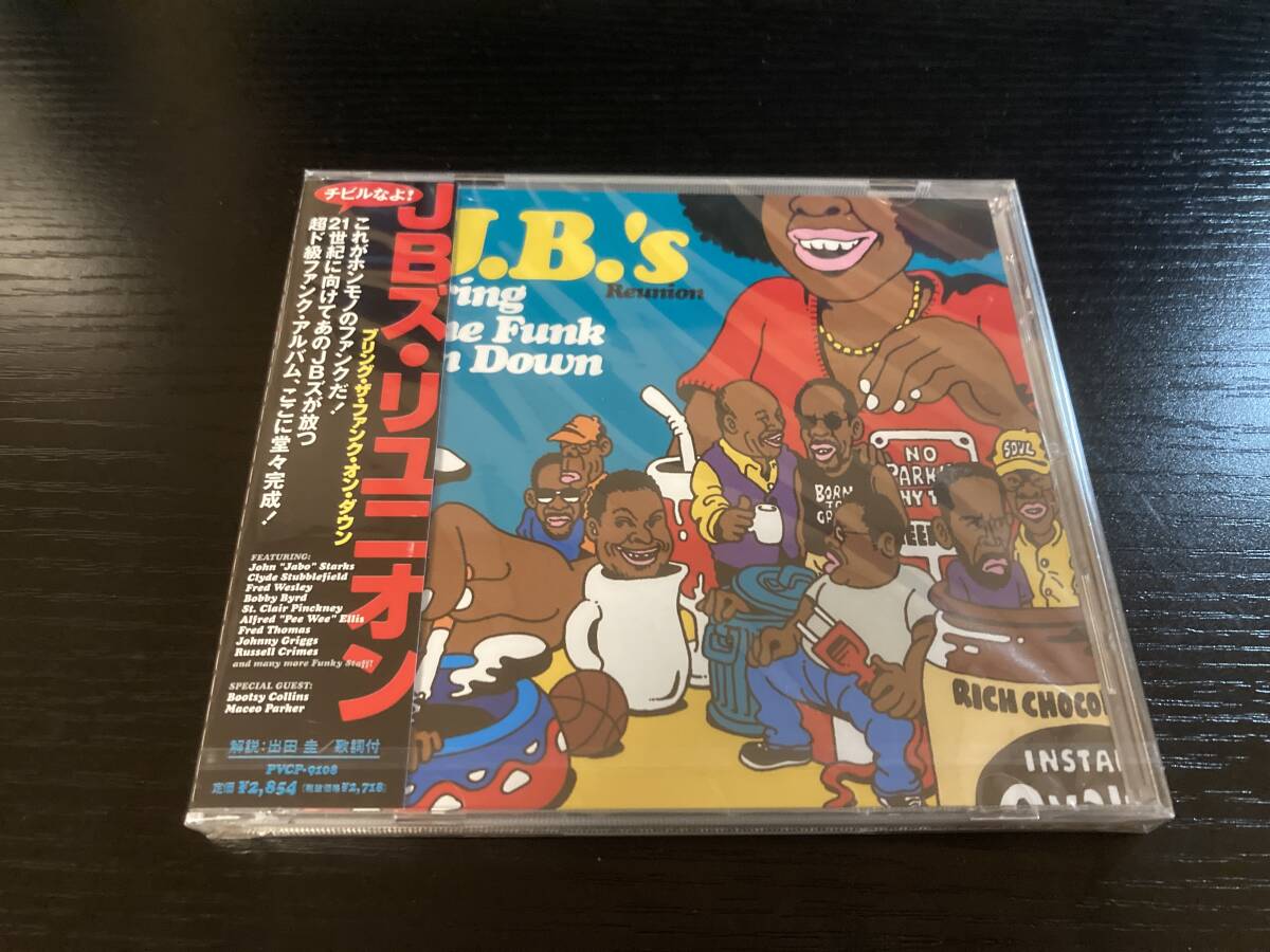 【未開封】THE J.B.'s REUNION BRING THE FUNK ON DOWN 国内盤CD JBズ リユニオン拍卖