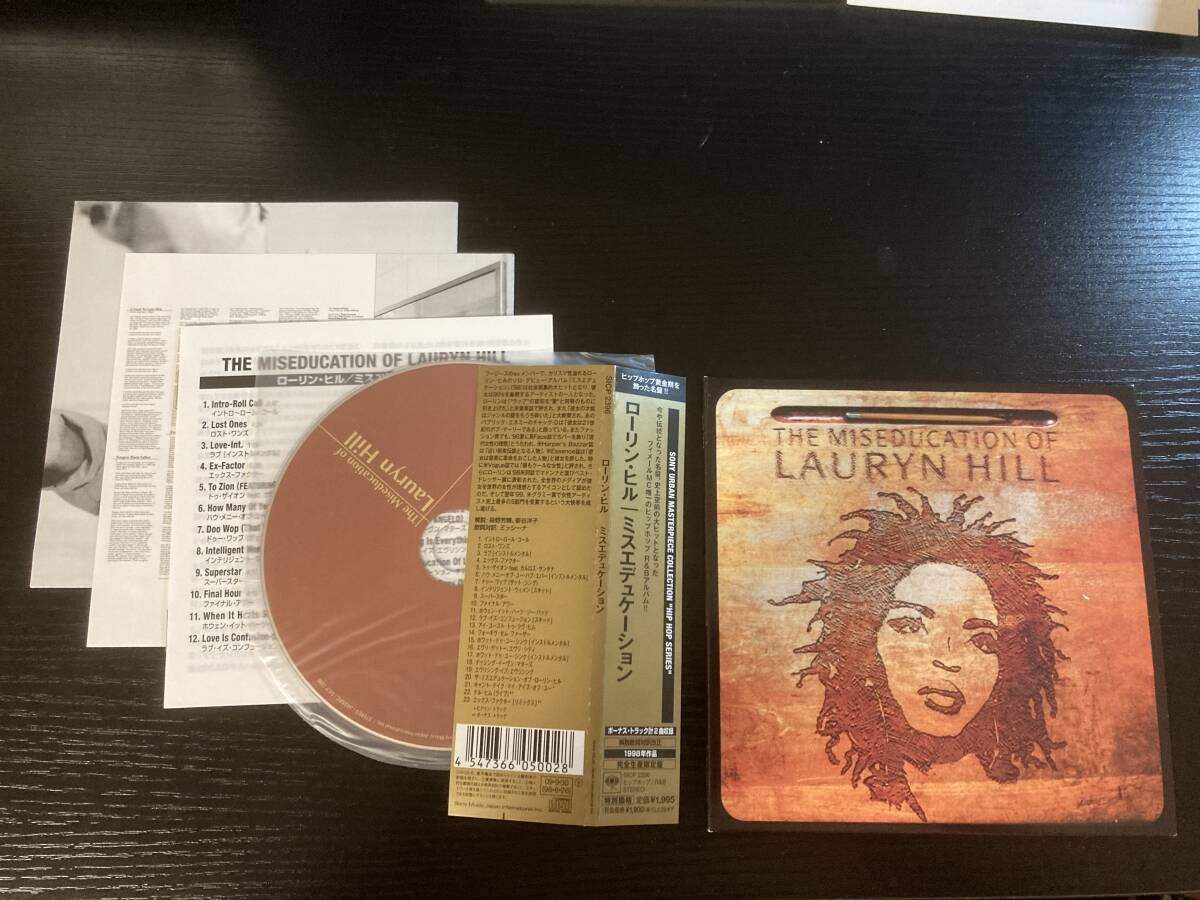THE MISEDUCATION OF LAURYN HILL 国内盤CD 紙ジャケット ローリンヒル拍卖