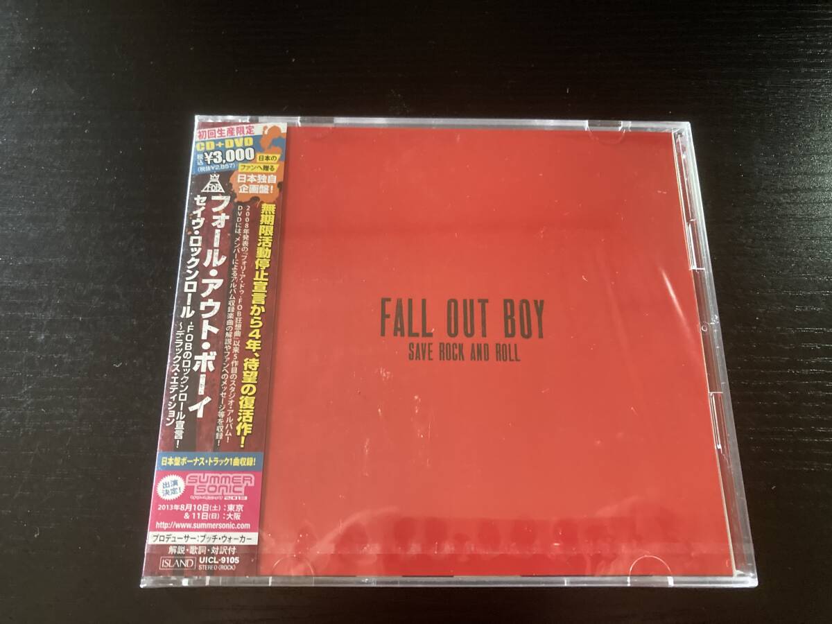 【未開封】 Fall Out Boy Save Rock And Roll 国内盤CD+DVDフォール・アウト・ボーイ セイヴ・ロックンロール 拍卖