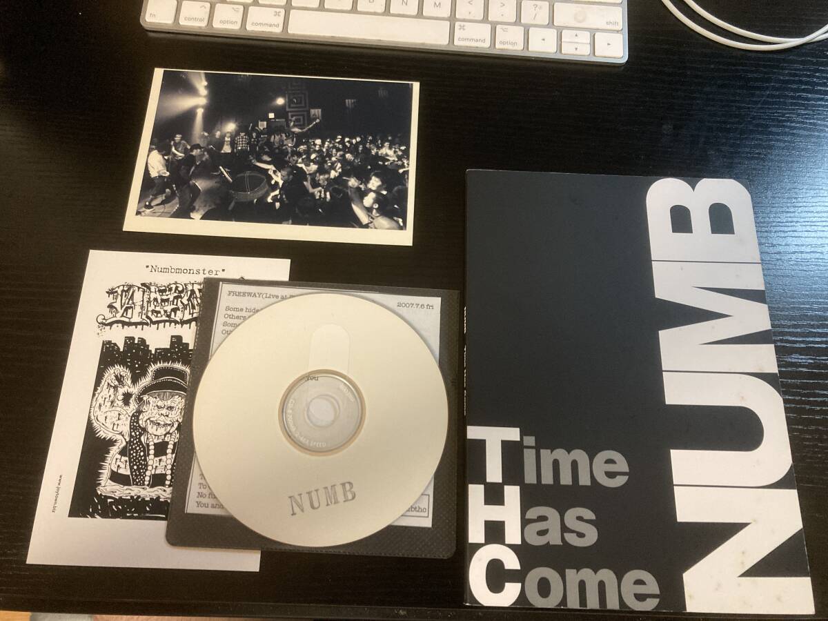 NUMB TIME HAS COME Book/CD-R/ポストカード nyhc拍卖