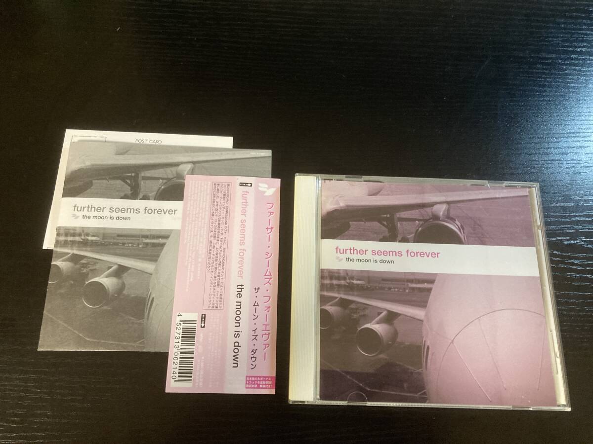 Further Seems Forever Moon Is Down 国内盤CD ファーザー・シームズ・フォーエヴァー emo拍卖