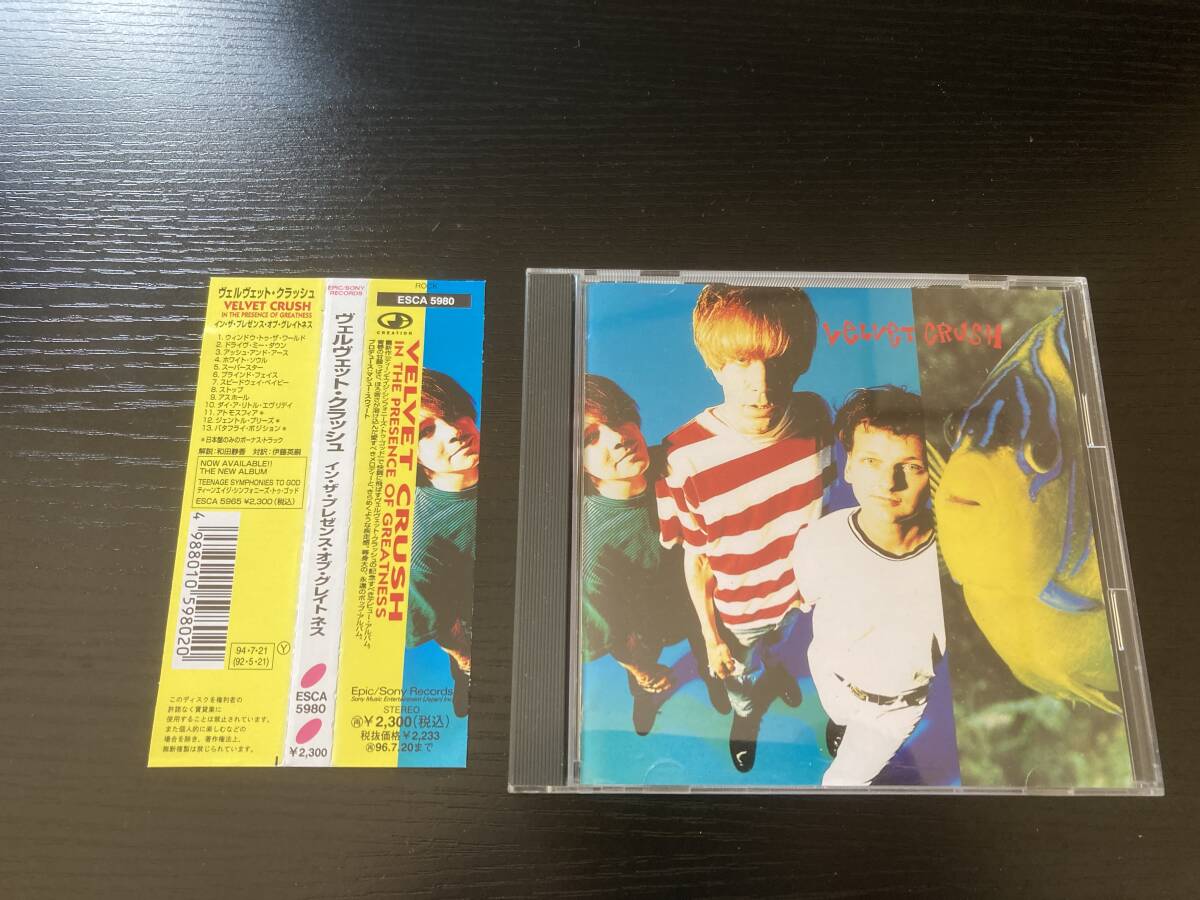 The Velvet Crush In the Presence of Greatness 国内盤CD ヴェルヴェット・クラッシュ イン・ザ・プレゼンス・オブ・グレイトネス拍卖