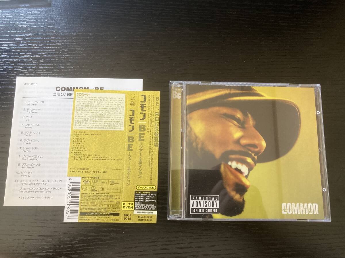 Common Be 国内盤CD+DVD hiphop拍卖