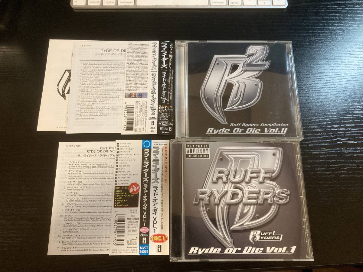Ruff Ryders Ryde Or Die Vol.1 2 国内盤CD hiphop dmx ラフライダーズ拍卖