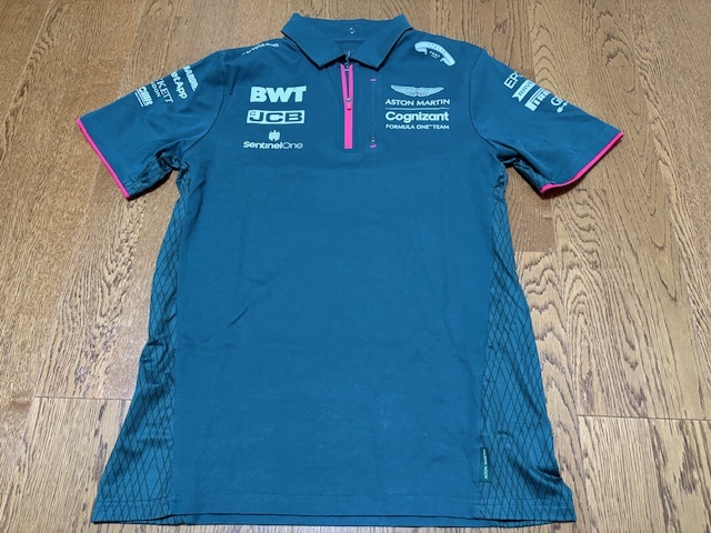 アストンマーチン 支給品 半袖ポロシャツ メルセデス F1 b838 アロンソ ベッテル拍卖